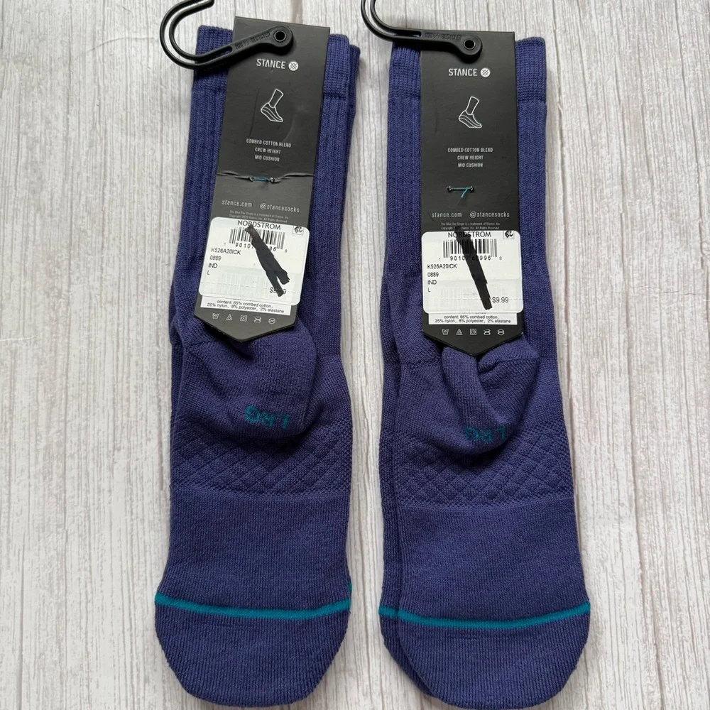 New Kids STANCE Crew Socks Size Youth L